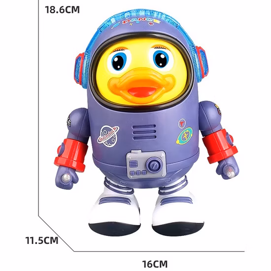 電池式おもちゃ プラスチック B/O ダンシング アヒル